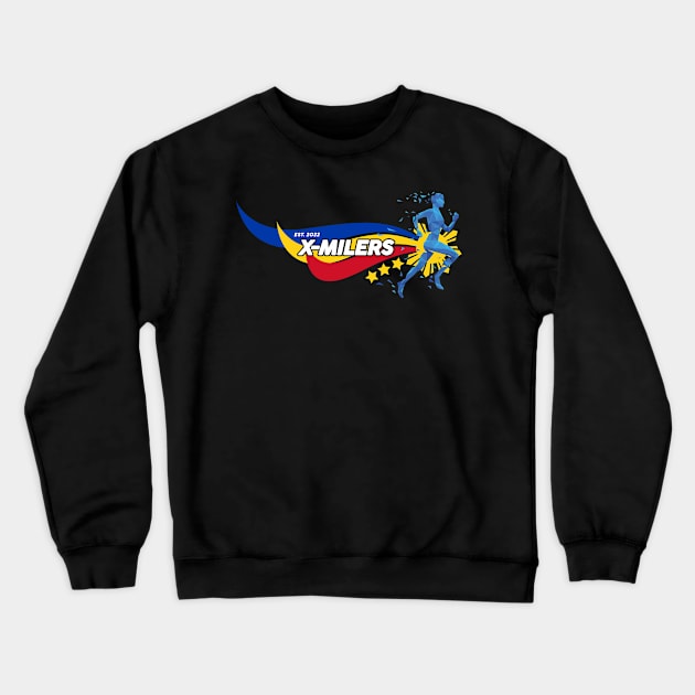 X-MILERS Crewneck Sweatshirt by reigedesign